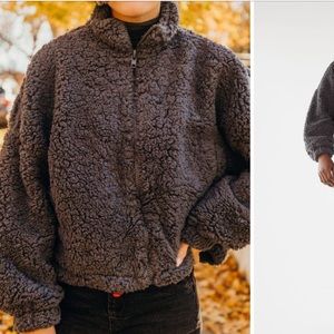 Urban Outfitters teddy jacket!